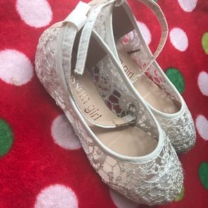 Toddler girl 8 flower girl shoes